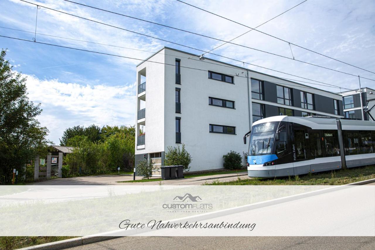 Customflats - Tiefgarage - Terrasse - Uninaehe Apartment Ulm Exterior foto